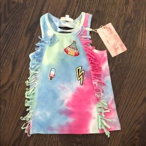 Adorable kids tank! Stretchy material